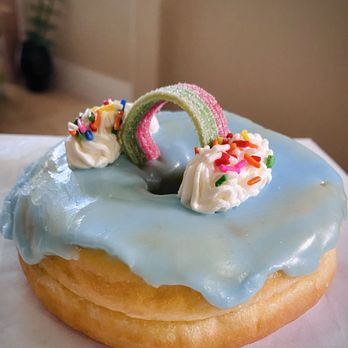 The Donut Hole - Rainbow Donut ($4.25) - "It's so adorable!" - Donuts Near Me - La Puente, California The Donut Hole - Rainbow Donut ($4.25) - "It's so adorable!" - Donuts Near Me - La Puente, California