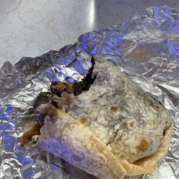 Bitten burrito I ordered online