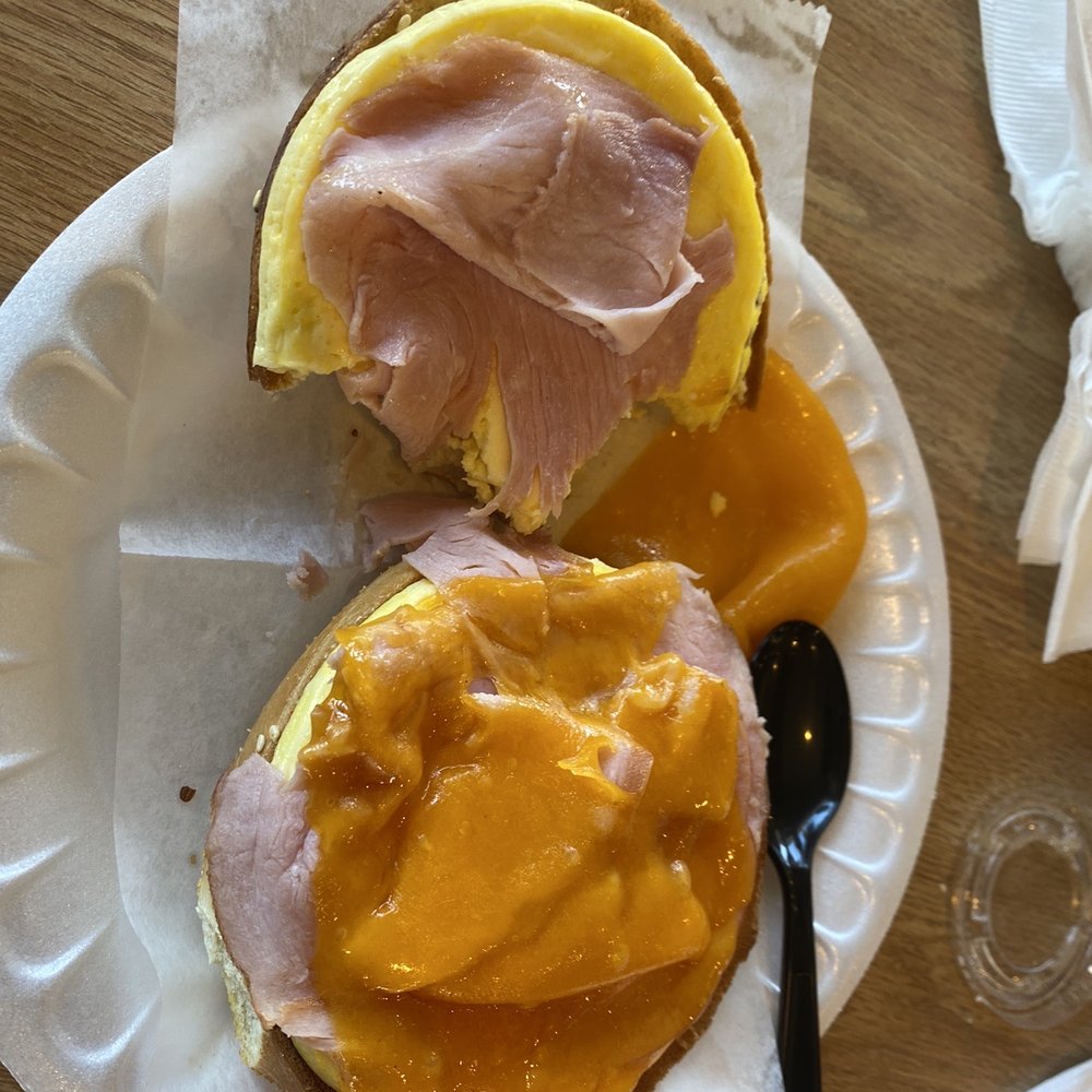 Bagel Me! - Slap it together band charge too much! Don't go here ever. - Bagels Near Me - Tustin, California Bagel Me! - Slap it together band charge too much! Don't go here ever. - Bagels Near Me - Tustin, California