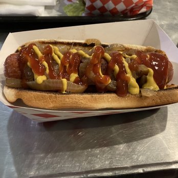 Rock n Roll Burger - street dog - American Near Me - Simi Valley, California Rock n Roll Burger - street dog - American Near Me - Simi Valley, California