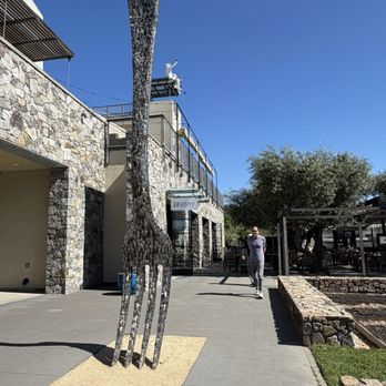 The Grove at Copia - Giant fork sculpture made of forks! - Cocktail Bars Near Me - Napa, California