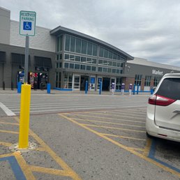 a car parked in a parking lot a car parked in a parking lot