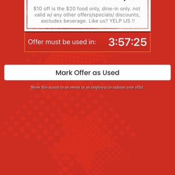 Red Hot & Blue - Coupon that I supposedly stole. - Barbeque Near Me - Laurel, Maryland