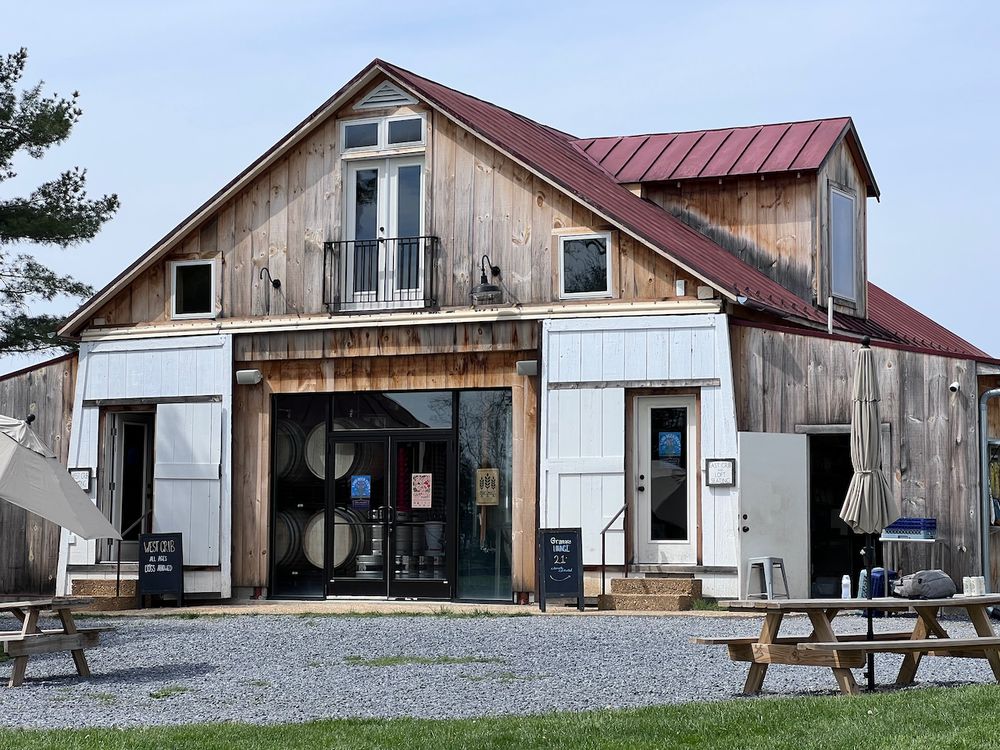 Food from Wheatland Spring Farm + Brewery