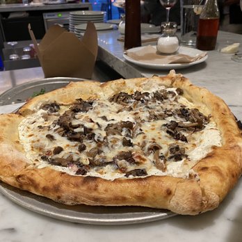 Live Fire Pizza - Mushroom Pizza - Pizza Near Me - Napa, California