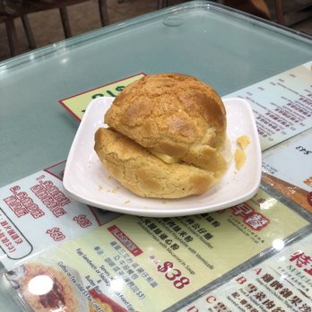 康年餐廳 - Pineapple Bun with Iced Butter - Hong Kong Style Cafe Near Me - Hong Kong, HK 康年餐廳 - Pineapple Bun with Iced Butter - Hong Kong Style Cafe Near Me - Hong Kong, HK