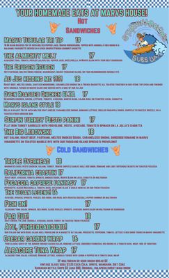 Menu photo 7 Starvin' Marvin's San Diego, CA Menu photo 7 Starvin' Marvin's San Diego, CA