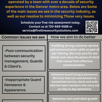 First Line Security Solutions - Security Services Near Me - Boulder, Colorado