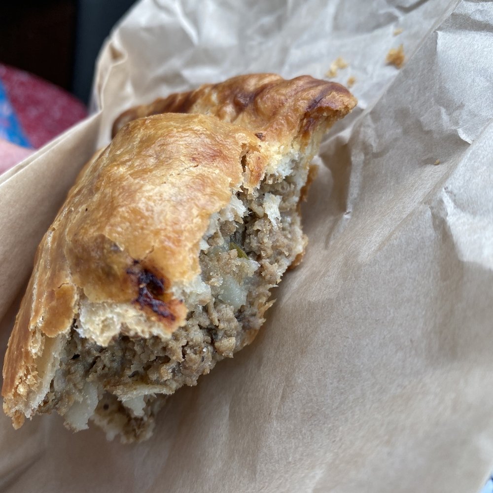Creswell Bakery - We all had done of the meat pie- so good! I managed to get a photo before it was all gone. - Breakfast & Brunch Near Me - Creswell, Oregon