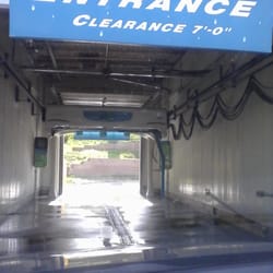 Valero 1715 - "Touchless" wash...basically means, "I'll spit on your car for $7.00-10.00"