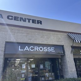 Exterior outside entrance of Lacrosse Unlimited - Solana Beach, California Exterior outside entrance of Lacrosse Unlimited - Solana Beach, California