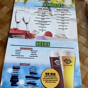 Squid Lips - Drinks - Seafood Near Me - Melbourne, Florida