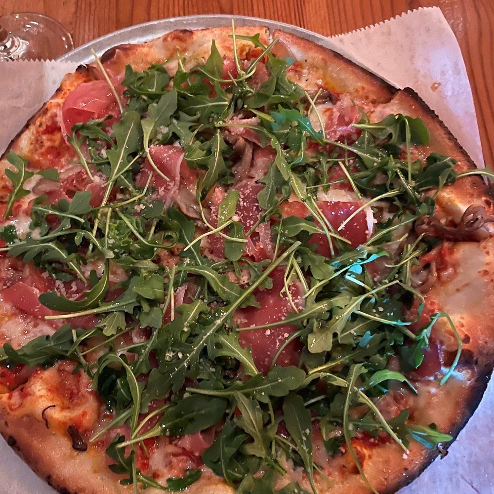 Bar Tulia - Prosciutto Mushroom Arugula Pizza The Parma - Bars Near Me - Naples, Florida Bar Tulia - Prosciutto Mushroom Arugula Pizza The Parma - Bars Near Me - Naples, Florida