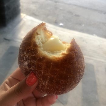 Leonard's Bakery - Custard filled malasada - Bakeries Near Me - Honolulu, Hawaii Leonard's Bakery - Custard filled malasada - Bakeries Near Me - Honolulu, Hawaii