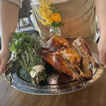 Café Laurel - Guinea Fowl for two. Yes! - French Near Me - Miami, Florida