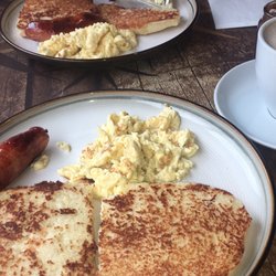 Sugar Supper Club - Sausage, egg and soda bread brekky