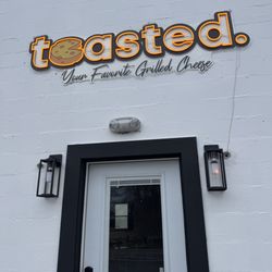 toasted. - Front