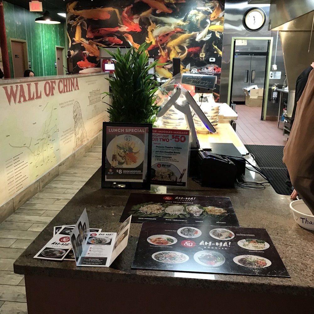 AhHa Noodles - The counter - Noodles Near Me - Livonia, Michigan