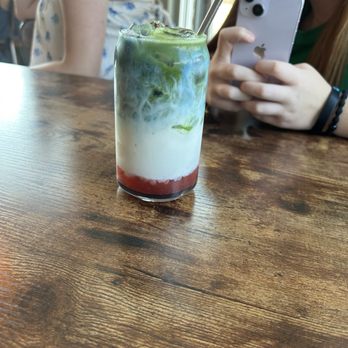 Coffeegraph - Strawberry Matcha sky - Coffee & Tea Near Me - Denver, Colorado