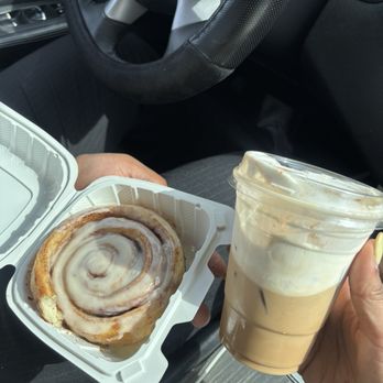 Bear Buns Bakery - If you come here get  Cinnamon Roll & banana latte with cold foam!! - Bakeries Near Me - San Diego, California