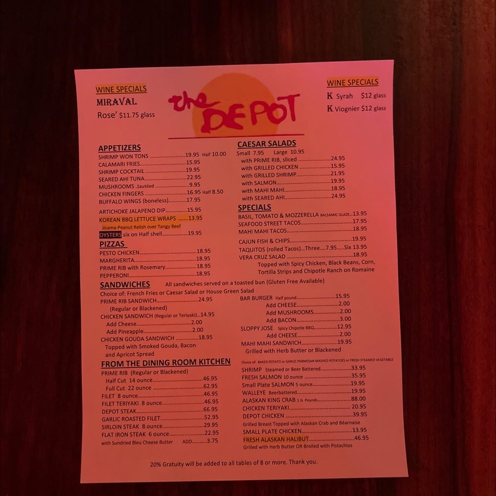 The Depot Bar & Restaurant