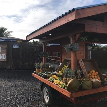 Pe'ahi Farm Stand And Cafe - Great little Farmstand across from Valley Isle Memorial Park, on Hana Hwy. - Coffee & Tea Near Me - Haiku, Hawaii