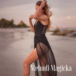 Henna by Natt - Full Leg and Arm Design by Natty
