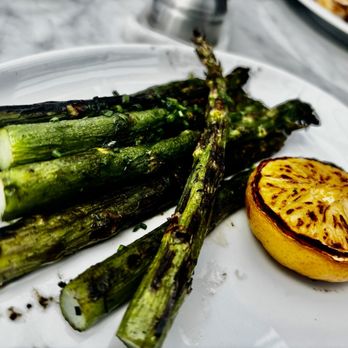 RH Rooftop Restaurant at RH Marin - Grilled asparagus - American Near Me - Corte Madera, California RH Rooftop Restaurant at RH Marin - Grilled asparagus - American Near Me - Corte Madera, California
