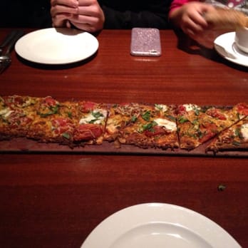 Seasons 52 - Restaurant week Roma tomato flatbread - New American Near Me - Costa Mesa, California Seasons 52 - Restaurant week Roma tomato flatbread - New American Near Me - Costa Mesa, California