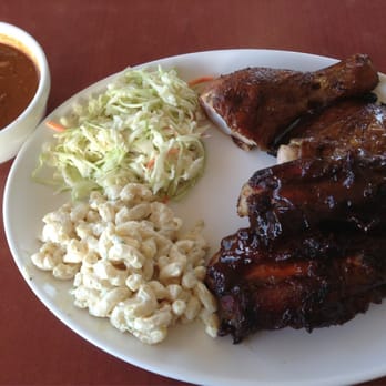 BBQ Land - #7 2 beef steaks chicken leg beans(kinda sweet/spicy) macaroni salad and real good coleslaw $9.95 yum! - Barbeque Near Me - Santa Maria, California BBQ Land - #7 2 beef steaks chicken leg beans(kinda sweet/spicy) macaroni salad and real good coleslaw $9.95 yum! - Barbeque Near Me - Santa Maria, California