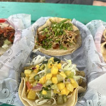 White Duck Taco Shop - Thai peanut & general tso - Tacos Near Me - Asheville, North Carolina