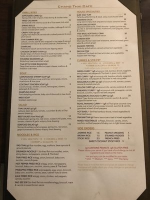Menu photo 4 Chang Thai Cafe Littleton, NH Menu photo 4 Chang Thai Cafe Littleton, NH