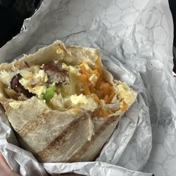 Rusty Lantern Market - "Big Boy Burrito, Sausage" $7.99