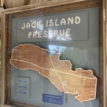 Jack Island Preserve State Park - Map at Entrance - Hiking Near Me Jack Island Preserve State Park - Map at Entrance - Hiking Near Me