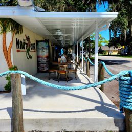 Sept 2022: The front patio-- dog friendly