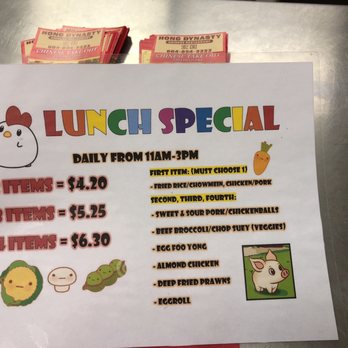 Hong Dynasty - a menu for lunch special - Chinese Near Me - Abbotsford, British Columbia Hong Dynasty - a menu for lunch special - Chinese Near Me - Abbotsford, British Columbia