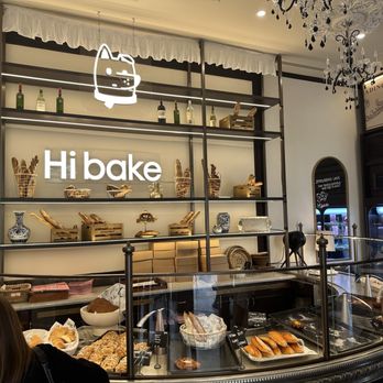 Hi Bake  - Inside the main ordering and pastry area - Bakeries Near Me - Beverly Hills, California
