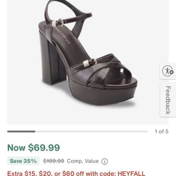 DSW Designer Shoe Warehouse - The actual listing on the sight showing $15 off - Shoe Stores Near Me - Northridge, California DSW Designer Shoe Warehouse - The actual listing on the sight showing $15 off - Shoe Stores Near Me - Northridge, California