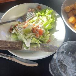 Arrowhead Golf Club - A wedge salad that they recently removed from the menu that the manager would argue about and say that they haven't changed their menu