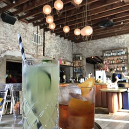 Summer Old Fashioned and Spicy Mule Summer Old Fashioned and Spicy Mule