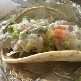 Lamb Gyro Sandwich Lamb Gyro Sandwich