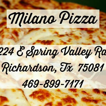 Milano Pizza - Halal Near Me - Richardson, Texas