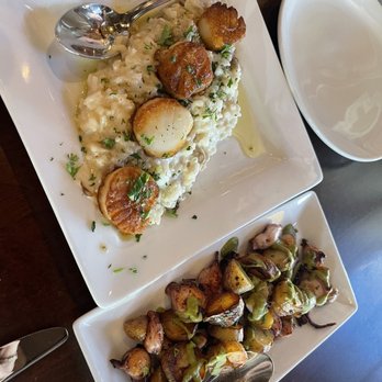 Cork & Fork - Scallop Scallops Risotto Plate and Sauteed Octopus Plate - Pizza Near Me - Harrisburg, Pennsylvania Cork & Fork - Scallop Scallops Risotto Plate and Sauteed Octopus Plate - Pizza Near Me - Harrisburg, Pennsylvania