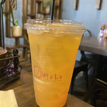 OMELI Kitchen - Vai Tra Dao ( Lychee Peach Iced Tea - Vietnamese Near Me - Fullerton, California OMELI Kitchen - Vai Tra Dao ( Lychee Peach Iced Tea - Vietnamese Near Me - Fullerton, California
