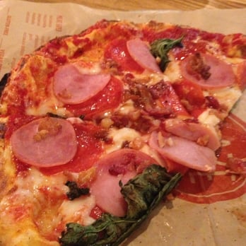 Blaze Pizza - My personal meat-stravaganza - Salad Near Me - Torrance, California