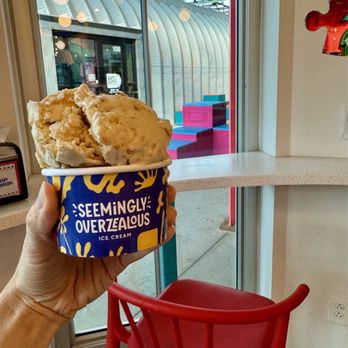Seemingly Overzealous Ice Cream - 2 scoops. So good! - Ice Cream & Frozen Yogurt Near Me - Charlotte, North Carolina Seemingly Overzealous Ice Cream - 2 scoops. So good! - Ice Cream & Frozen Yogurt Near Me - Charlotte, North Carolina