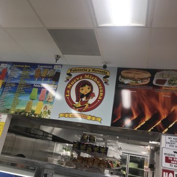 La Nueva Michoacana - Menú is clear and prices are affordable. - Ice Cream & Frozen Yogurt Near Me - Bakersfield, California