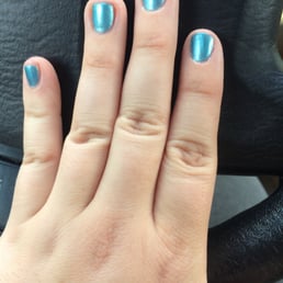 Great nail job, a sample of their work Great nail job, a sample of their work