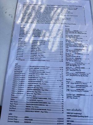 Menu photo 6 Shorebird Newport Beach, CA Menu photo 6 Shorebird Newport Beach, CA