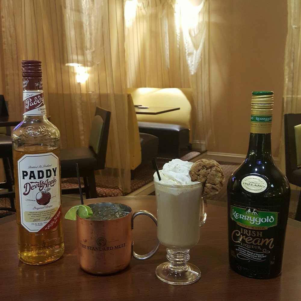Columbos feature drinks when we stopped by. Perfect for this time of year. Columbos feature drinks when we stopped by. Perfect for this time of year.